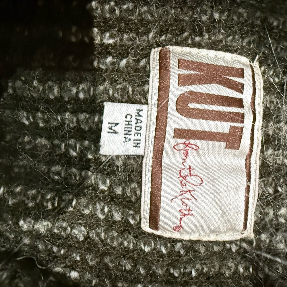 Kut from the Kloth Charcoal Knit Vest - Picture 3 of 4